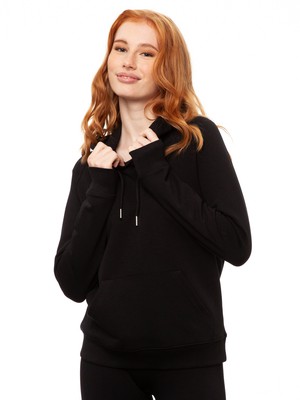 Hoodie Black from FellHerz T-Shirts - bio, fair & vegan