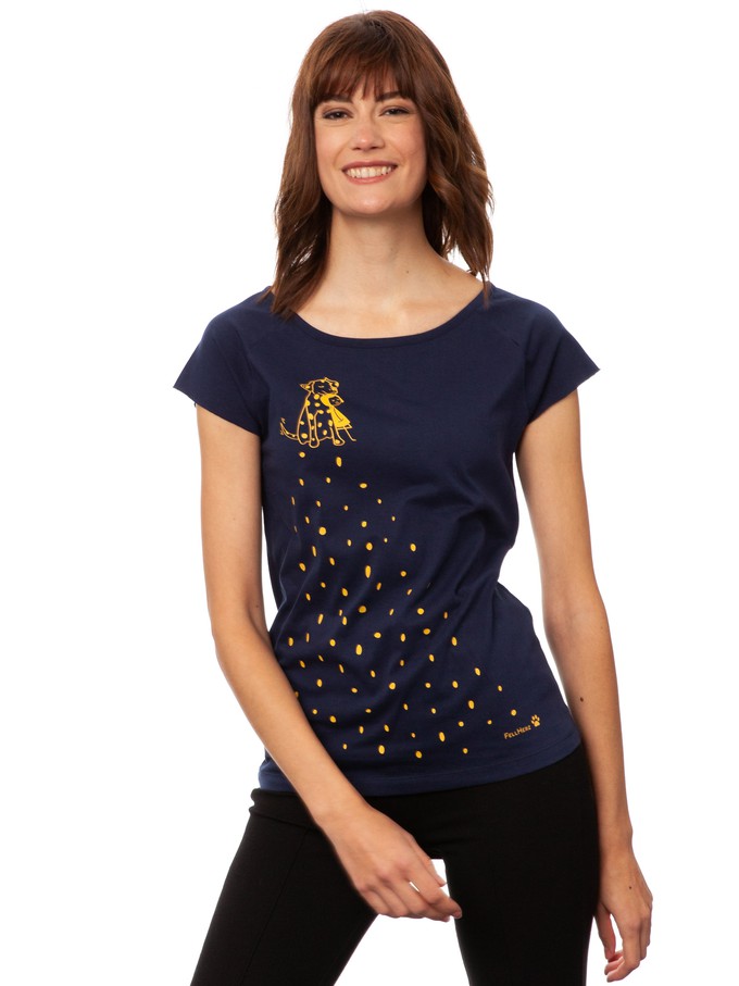 Doglove Cap Sleeve midnight from FellHerz T-Shirts - bio, fair & vegan