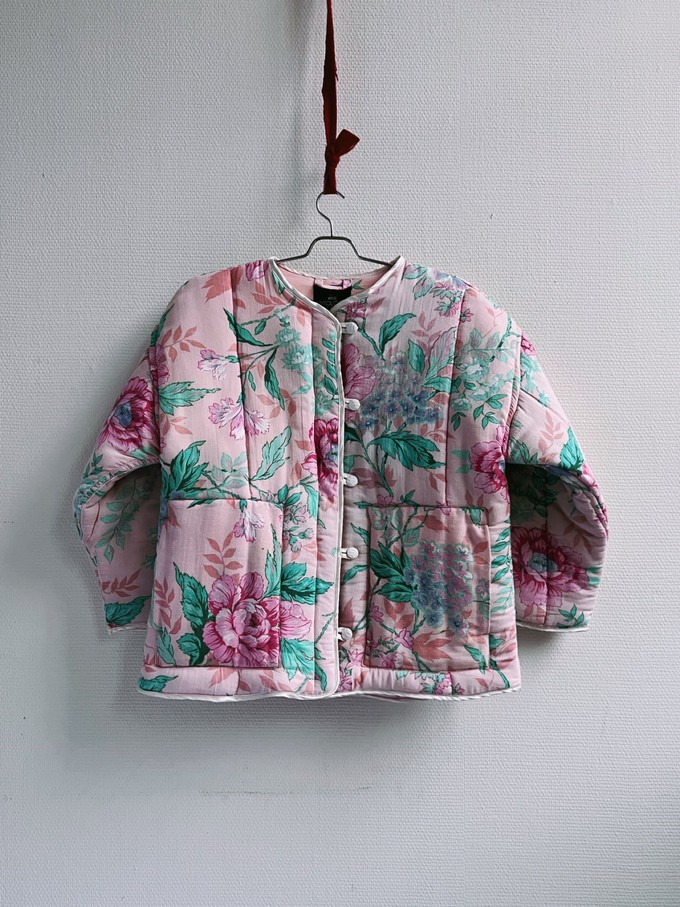 Our "PINK ROMANTIC DUVET " Reversible Jacket - XS/S - Petite from Fitolojio Workshop