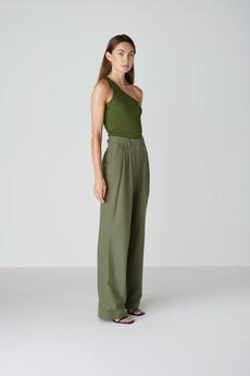 Bièl pants - Dark Olive via Floria Collective