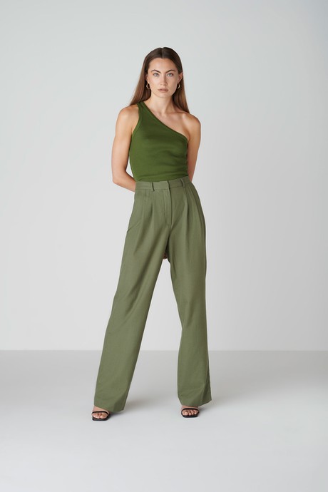 Bièl pants - Dark Olive from Floria Collective