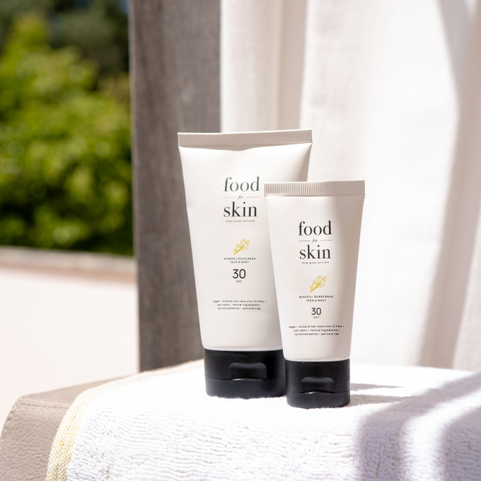 Caring Sun Protection SPF30 from Food for Skin