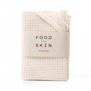 Reusable Facial Wipes from Food for Skin