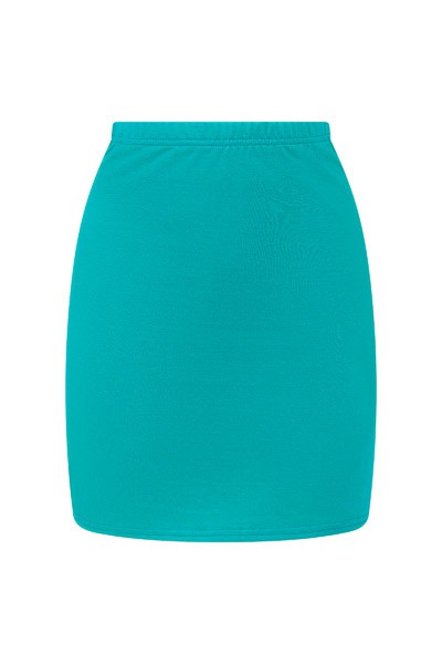 Organic skirt Snoba, turquoise from Frija Omina