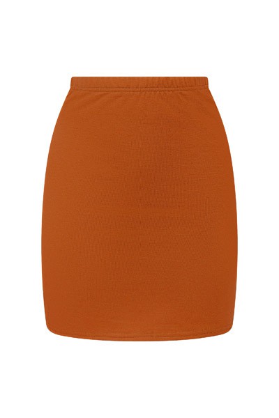 Organic skirt Snoba, rust from Frija Omina