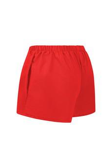 Organic women’s shorts Smilla, red via Frija Omina