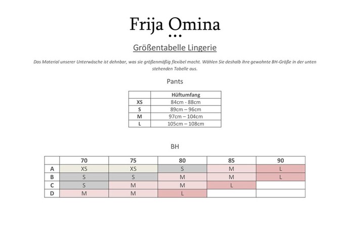 Bio bra "Spitze" teal from Frija Omina