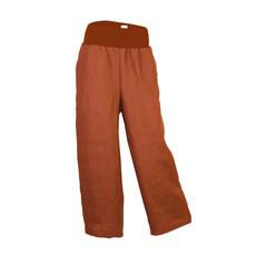 Bio hemp trousers Lola rust (orange) via Frija Omina