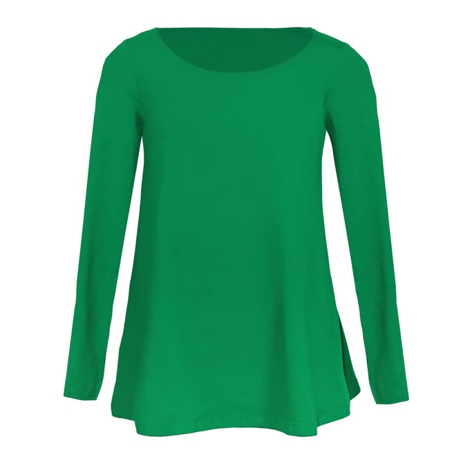 Organic tunic Afra, green from Frija Omina