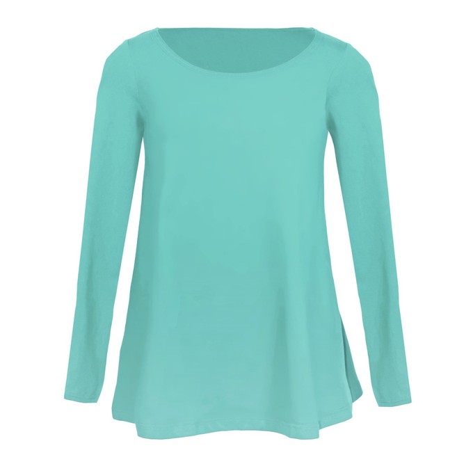 Organic tunic Afra, mint (green) from Frija Omina