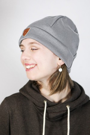 Sustainable beanie hat Basel, grey from Frija Omina