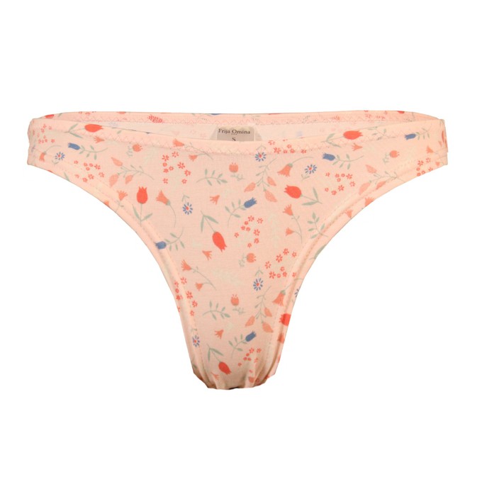 Organic thong Pur Martha (pink) from Frija Omina