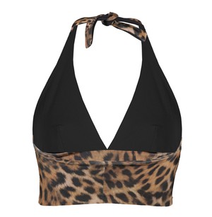 Recycling bikini top Fjordella Leo (black) from Frija Omina