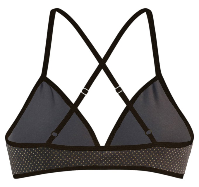 Bio bra fairy dust graphite (black) from Frija Omina