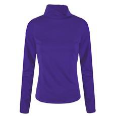 Organic Polo neck shirt Rolli, violet via Frija Omina