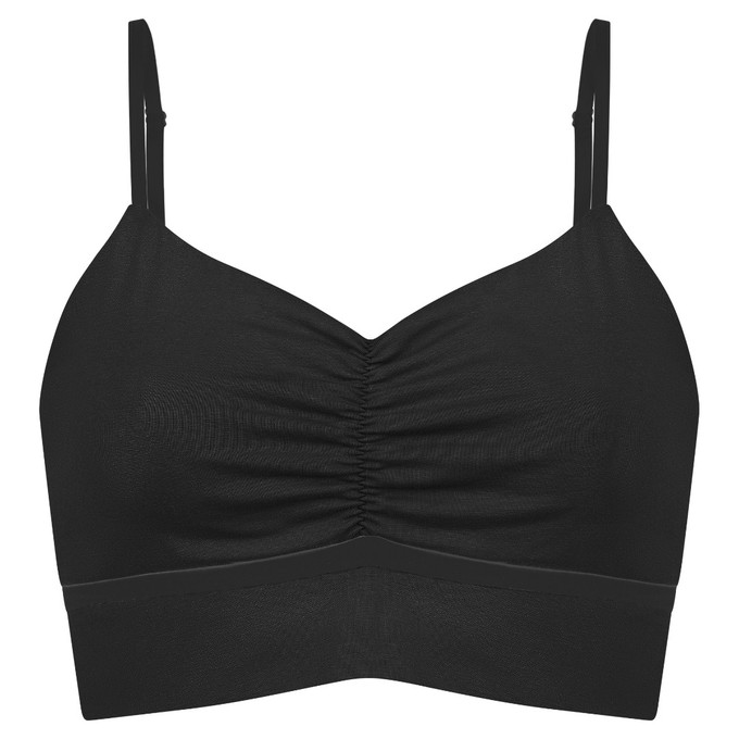 Organic bustier Yoga black from Frija Omina