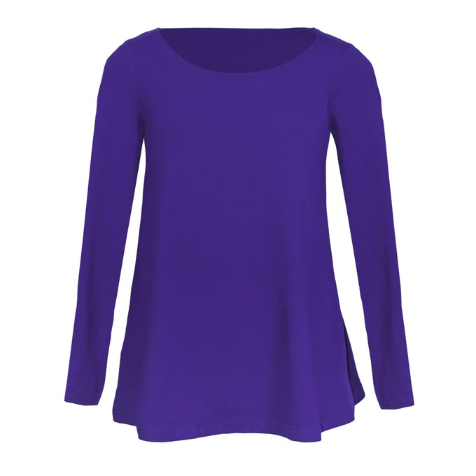 Organic tunic Afra, violette from Frija Omina