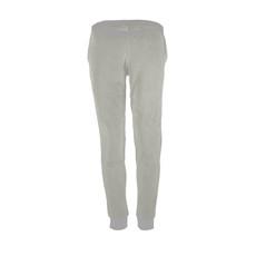 Organic velour pants Hygge tinged in light grey via Frija Omina