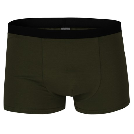 Organic men’s trunk boxer shorts forest (green) from Frija Omina