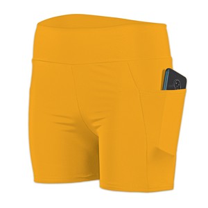 Recycling Running Shorts mango (yellow) from Frija Omina