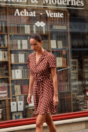 Belle Polka-Dot Dress from GAÂLA