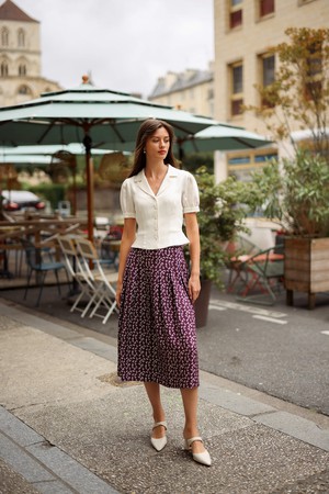 Clarette Midi Skirt from GAÂLA