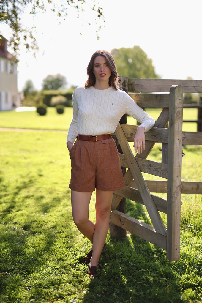 Harper Wool Shorts from GAÂLA