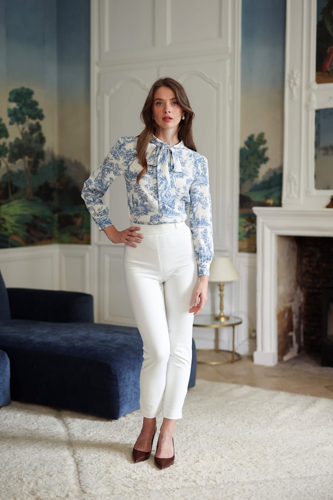 Lena Toile De Jouy Blouse from GAÂLA