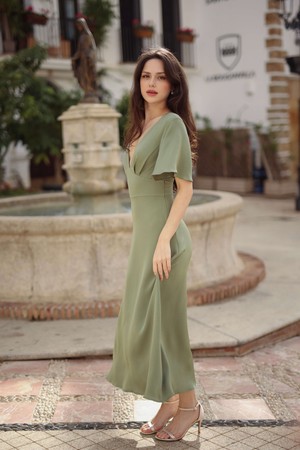 Coralie Silk Dress from GAÂLA