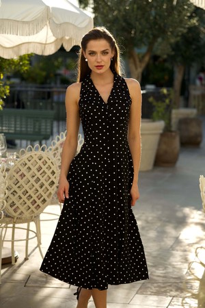 Clarice Polka Dot Dress from GAÂLA