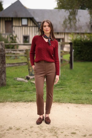 Christin Cable Knit Sweater from GAÂLA