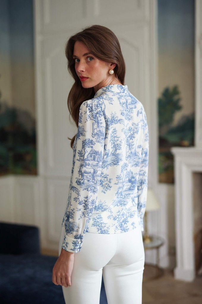 Lena Toile De Jouy Blouse from GAÂLA