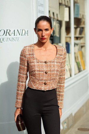 Melody Tweed Jacket from GAÂLA