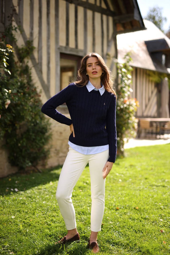 Christina Cable Knit Sweater from GAÂLA