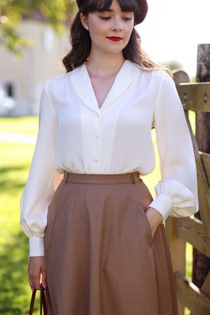 Julie Silk Blouse from GAÂLA