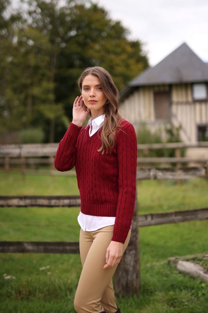 Christin Cable Knit Sweater from GAÂLA