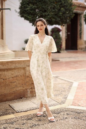 Flora Wrap Dress from GAÂLA