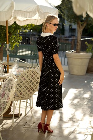 Gladys Polka Dot Dress from GAÂLA