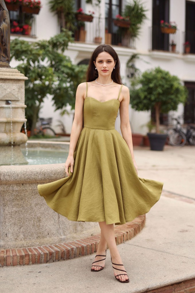 Bardot Linen Dress from GAÂLA