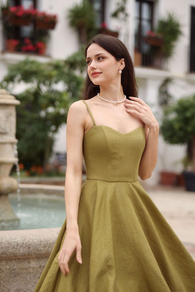 Bardot Linen Dress from GAÂLA