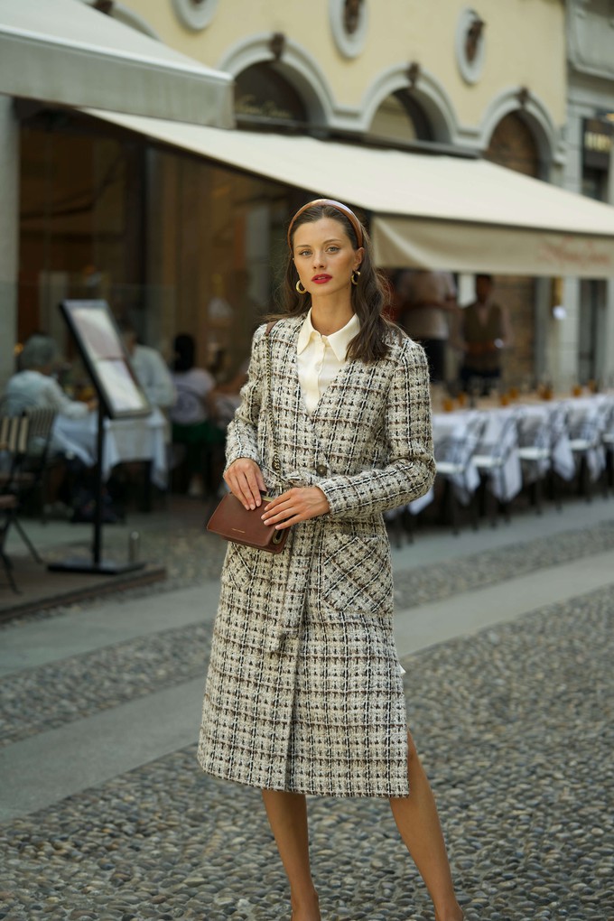 Blaire Plaid Coat from GAÂLA