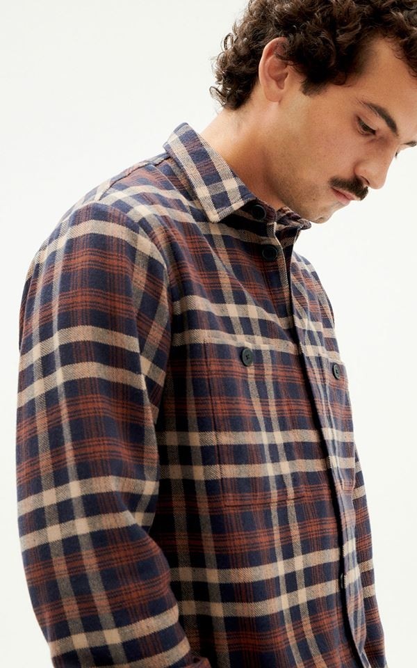 Overshirt Bes Checks from Het Faire Oosten