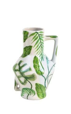 Vase Handpainted Jungle via Het Faire Oosten