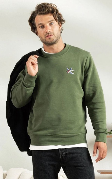 Sweater Adam Bird from Het Faire Oosten