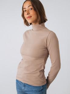 Jersey Turtleneck via Honest Basics