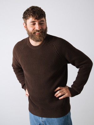 Heavy Knit Jumper Men from Honest Basics