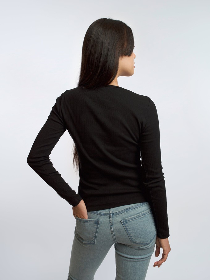 Ribbed longsleeve from Honest Basics