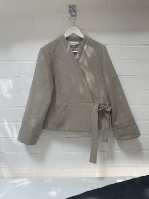 Fado Kimono Bomber Bone from Ida&Volta