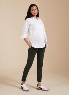 Finlay Organic Cotton Maternity Trousers via Isabella Oliver