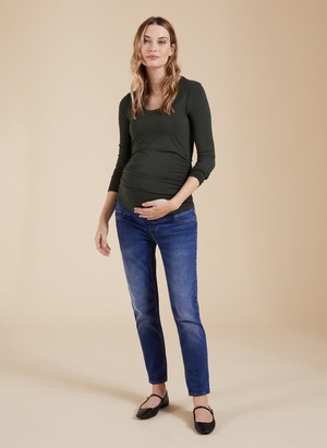 The Essentials Maternity Scoop Top from Isabella Oliver